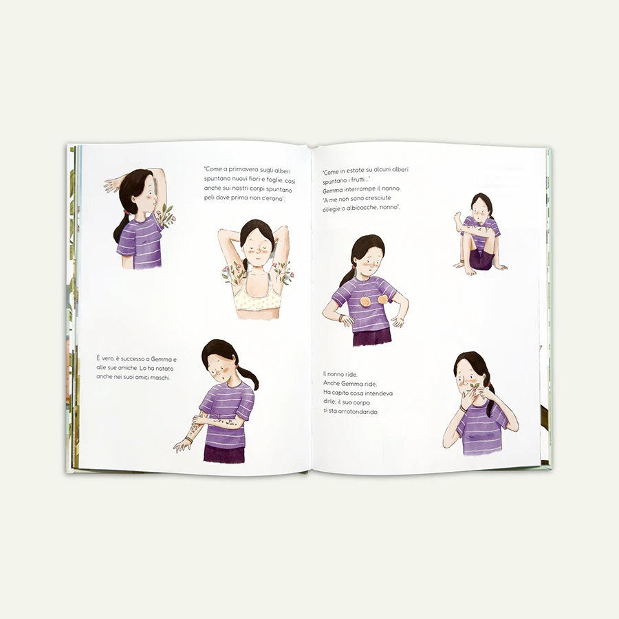 Gemma - come un albero – Libro sulle prime mestruazioni | Gaby Books