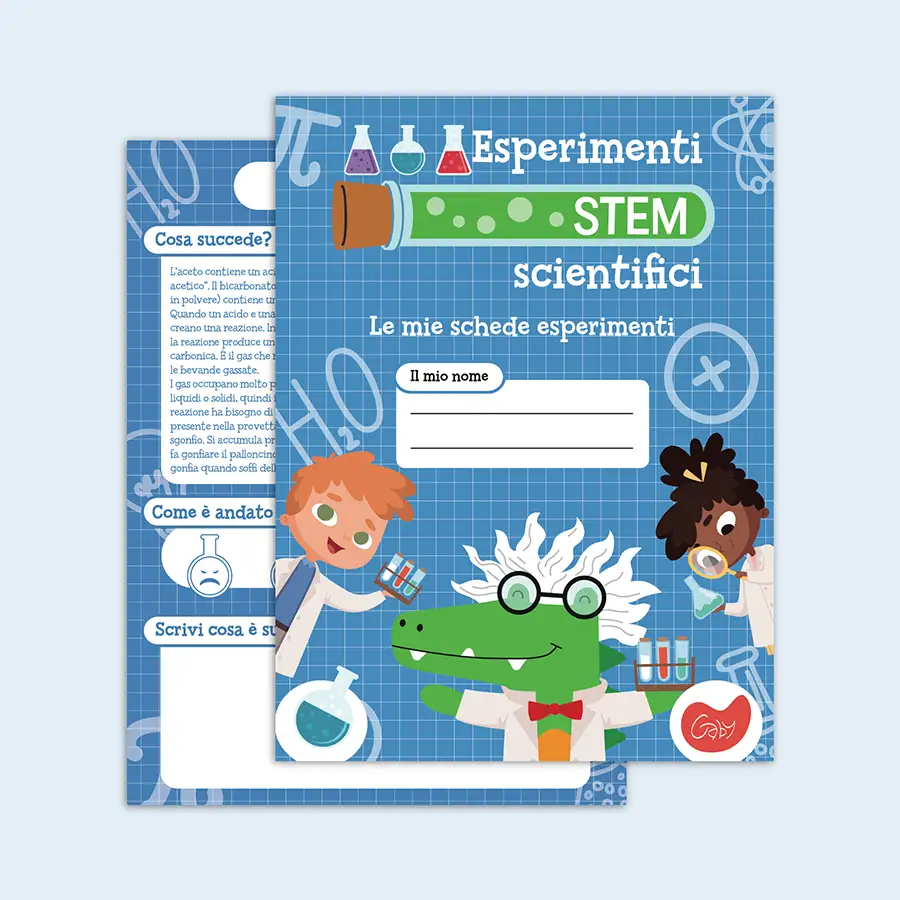 Esperimenti Stem Scientifici - Libro per Bambini | GabyBooks