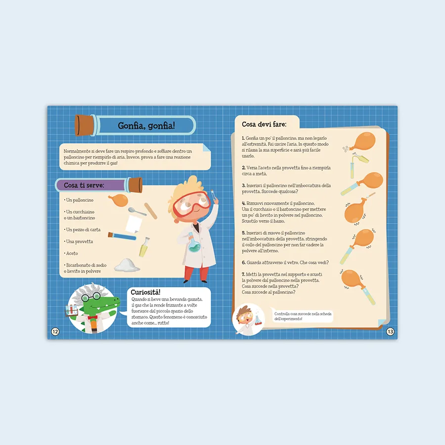 Esperimenti Stem Scientifici - Libro per Bambini | GabyBooks