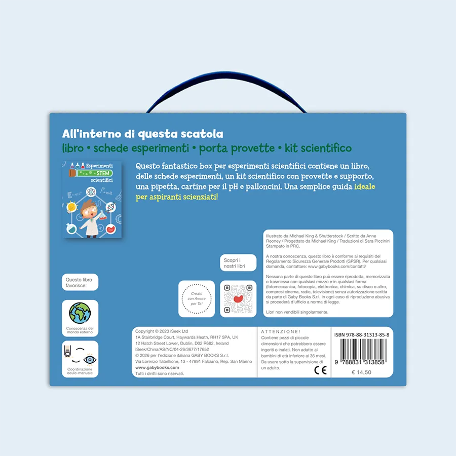 Esperimenti Stem Scientifici - Libro per Bambini | GabyBooks