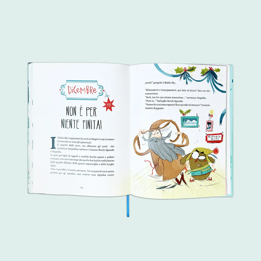 Ronfo Sgronfo e gli elfi dispettosi - Libro d'Avvento | Gaby Books