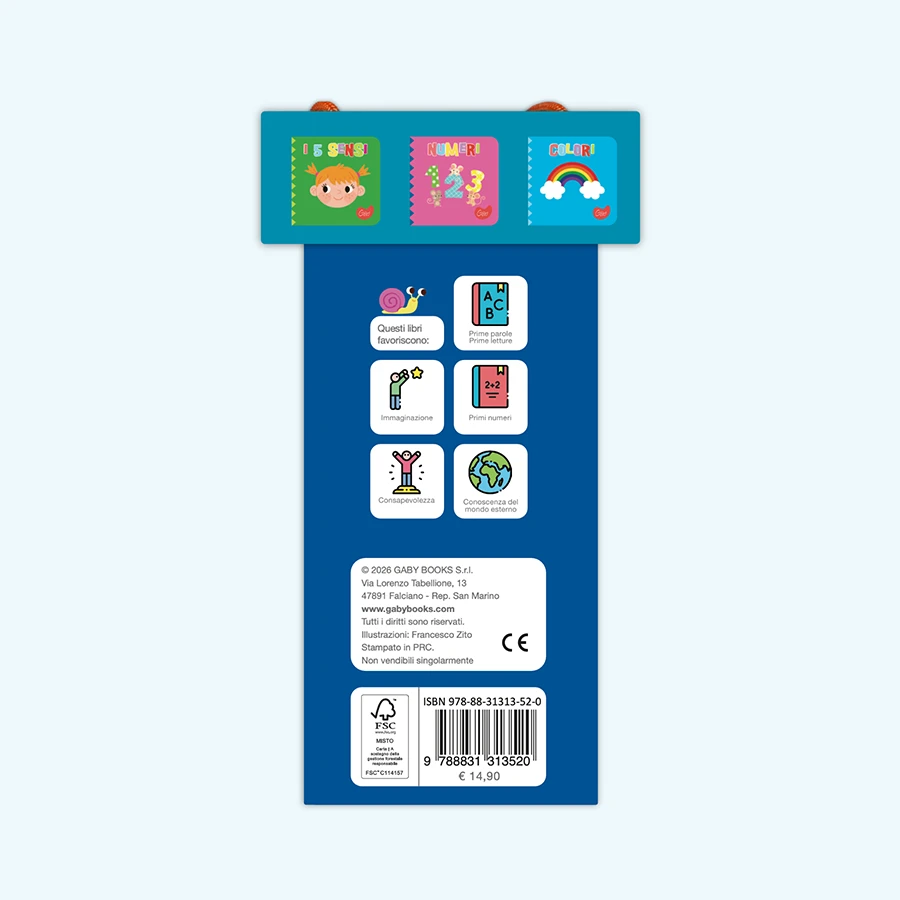La mia prima biblioteca - Libro per Bambini | GabyBooks