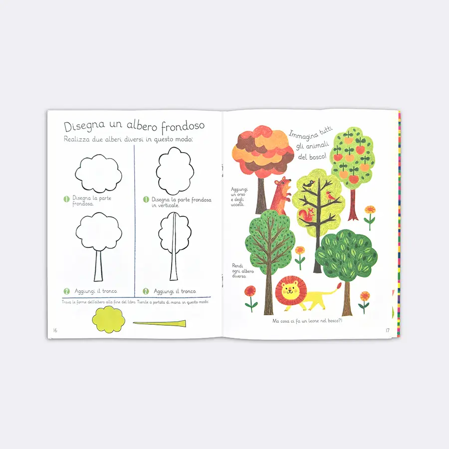 Disegniamo fiori - Libro per Bambini | GabyBooks