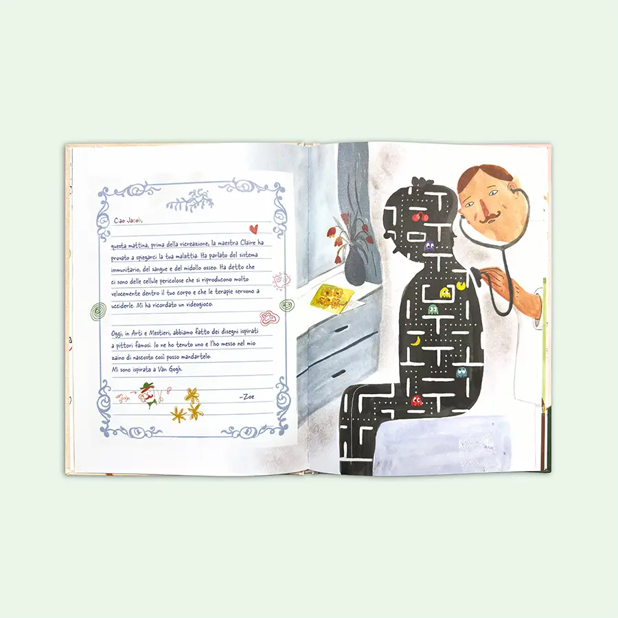 Ti scrivo dal mio letto - Libro per Bambini | GabyBooks