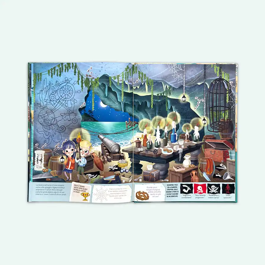 L'isola del tesoro - Libro per Bambini | GabyBooks