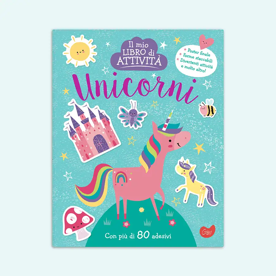 Il mio libro di attività - Unicorni