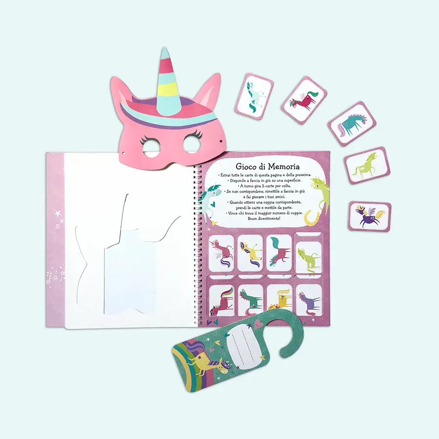 Il mio libro di attività - Unicorni
