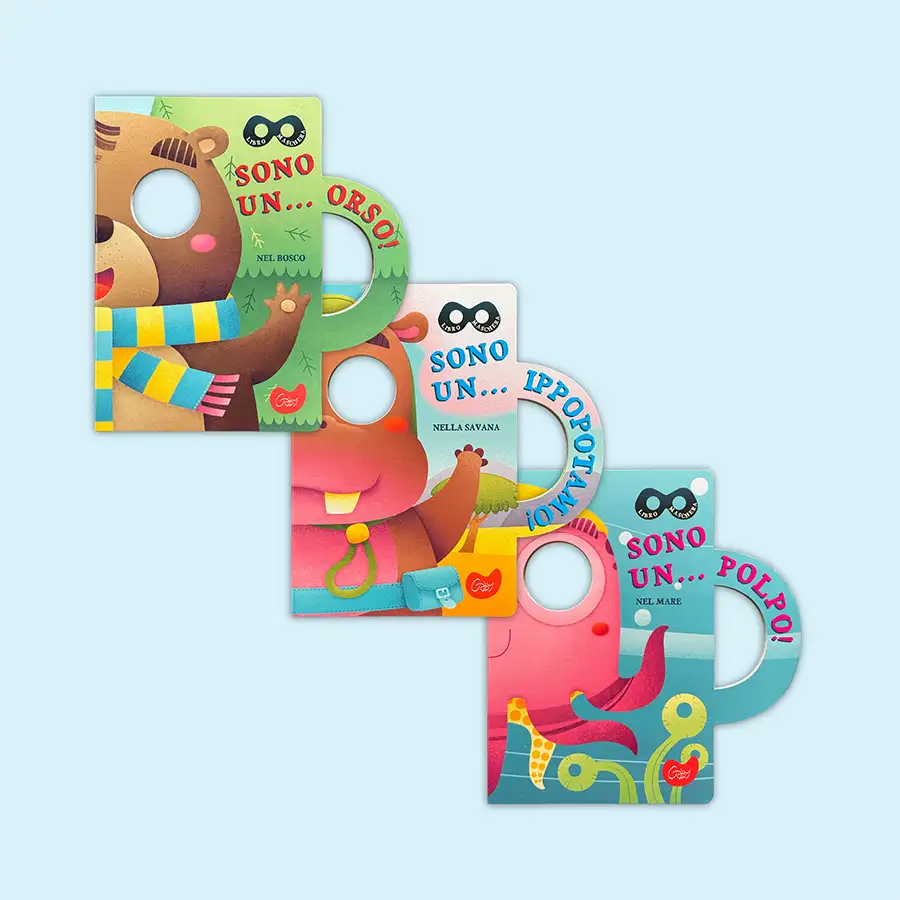 Libro Maschera - Box A - Libro per Bambini | GabyBooks