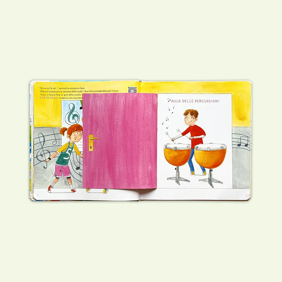 La Mia Scuola di Musica - Libro Interattivo per Bambini | Gaby Books