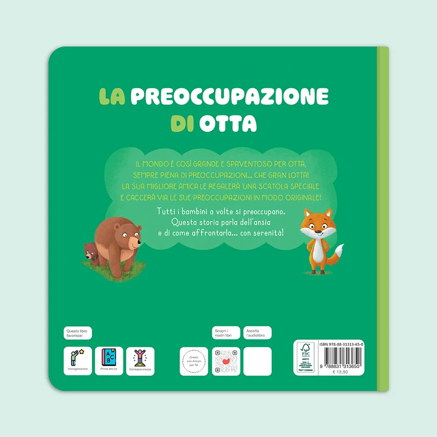 La Preoccupazione di Otta - Libro per Bambini sull'Ansia | Gaby Books