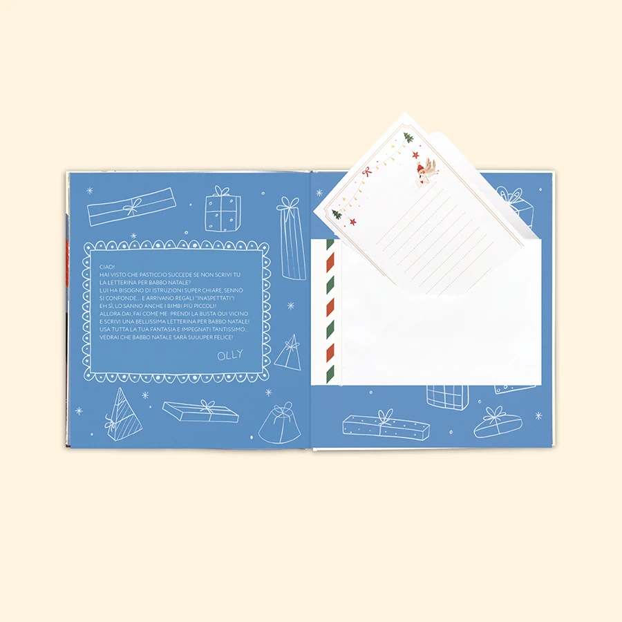 Il Regalo Inaspettato - Libro Natale con busta e letterina | Gaby Books